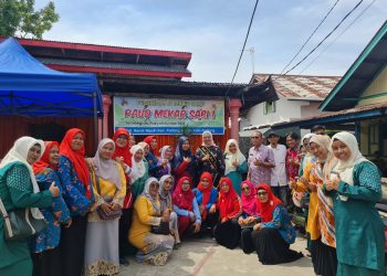 Berikan Motivasi, Bunda PAUD Ny. Genny Hendri Septa Kunjungi PAUD Terintegrasi SPS Mekar Sari