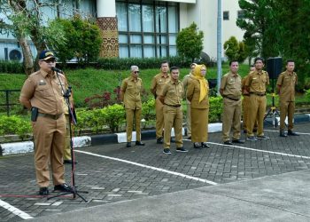 Pimpin Apel Pagi, Sekdako Andree Algamar : ASN Harus Berfikir Global Bertindak Lokal