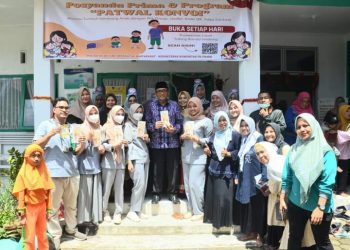 Tekan Stunting Pada Anak, Wako Hendri Septa Resmikan Posyandu Prima Dan Program Patwal Konvoi Di TBG