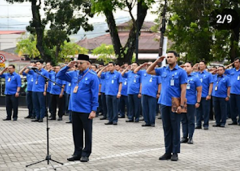 Menjadi Pembina Upacara Bulanan, Ini Serba-Serbi Dirut Perumdam Kota Padang di Awal Bulan Di Tahun Baru