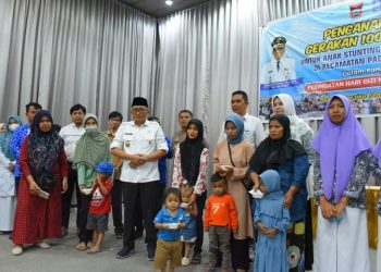 Atasi Stunting, Wako Hendri Septa Launching Gerakan 1000 Telur