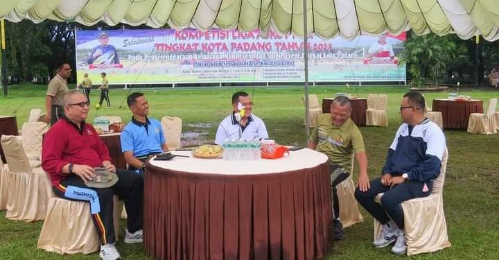 Tingkatkan Sinergitas, TNI-Polri Dan Pemko Padang Gelar Olahraga Bersama