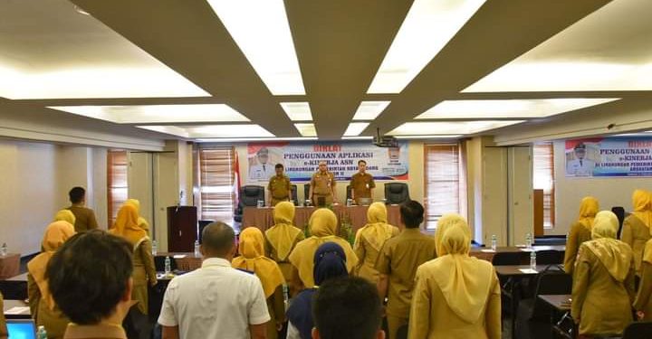 Tingkatkan Pengetahuan ASN, Pemko Padang Gelar Bimtek Aplikasi E-Kinerja