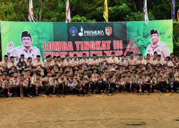 Diikuti 176 peserta, Wako Hendri Septa Buka Lomba Tingkat III Kwartir Cabang Padang