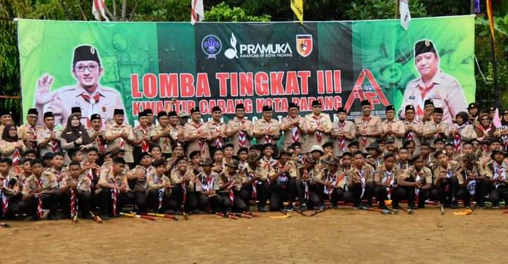 Diikuti 176 peserta, Wako Hendri Septa Buka Lomba Tingkat III Kwartir Cabang Padang