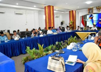 Wako Hendri Septa Saksikan Pernyataan Sikap Bersama Ramadhan 1444 H Kondusif