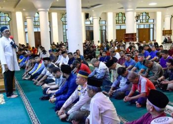 Sambut Bulan Suci Ramadhan, Wako Hendri Septa Launching Kegiatan Thaharah Masjid