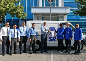 Bantuan Mobil Operasional dari PT. BN Sumbar Diterima Perumdam Kota Padang