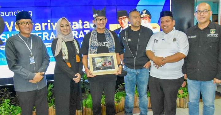 Dihadiri Menparekraf RI, Wako Hendri Septa Sambut Baik Peluncuran TVC Pariwisata Sumbar
