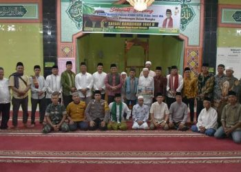 Safari Ramadan, Wako Hendri Septa Sapa Jamaah Masjid Raya Bungus