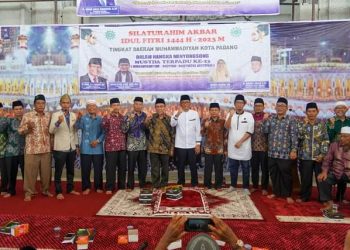 Wako Hendri Septa Hadiri Halal Bihalal Muhammadiyah Kota Padang