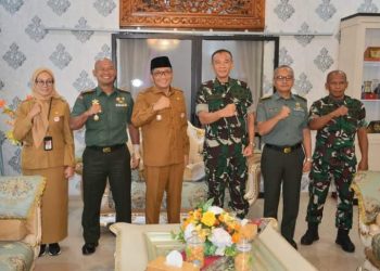 Wako Hendri Septa Terima Kunjungan Silaturrahim Dari Dirdiklat Pusterad Brigjen TNI FX Giyono