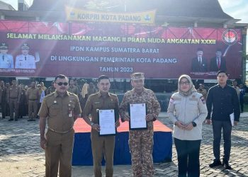 Wawako Ekos Albar Terima 217 Praja IPDN Magang Di Pemko Padang
