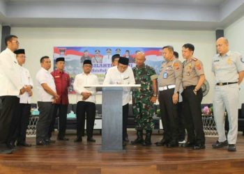 Jalin Komitmen Bersama, Wako Hendri Septa Harapkan Semua Pihak Cegah Tawuran Dan Balap Liar Di Padang